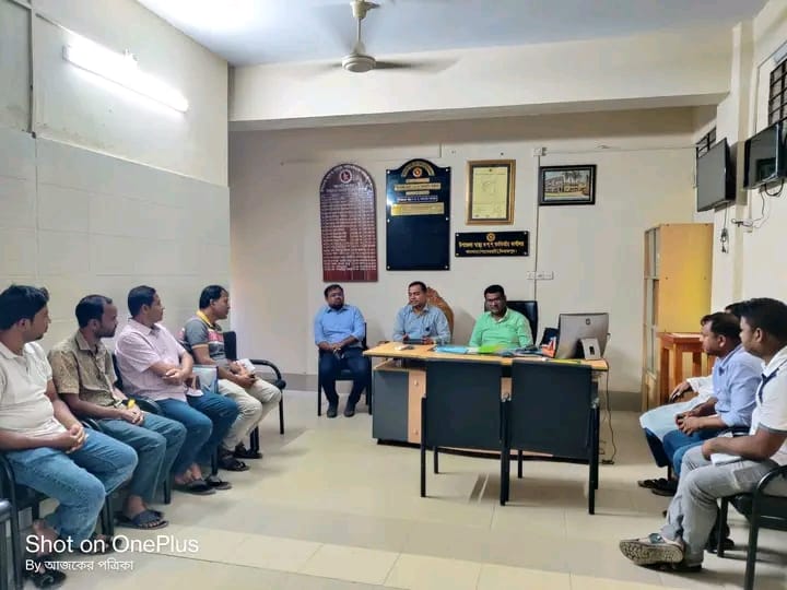 খানসামায় ক্লিনিক ও ডায়াগনস্টিক মালিকদের সঙ্গে ইউএনও’র মতবিনিময় সভা