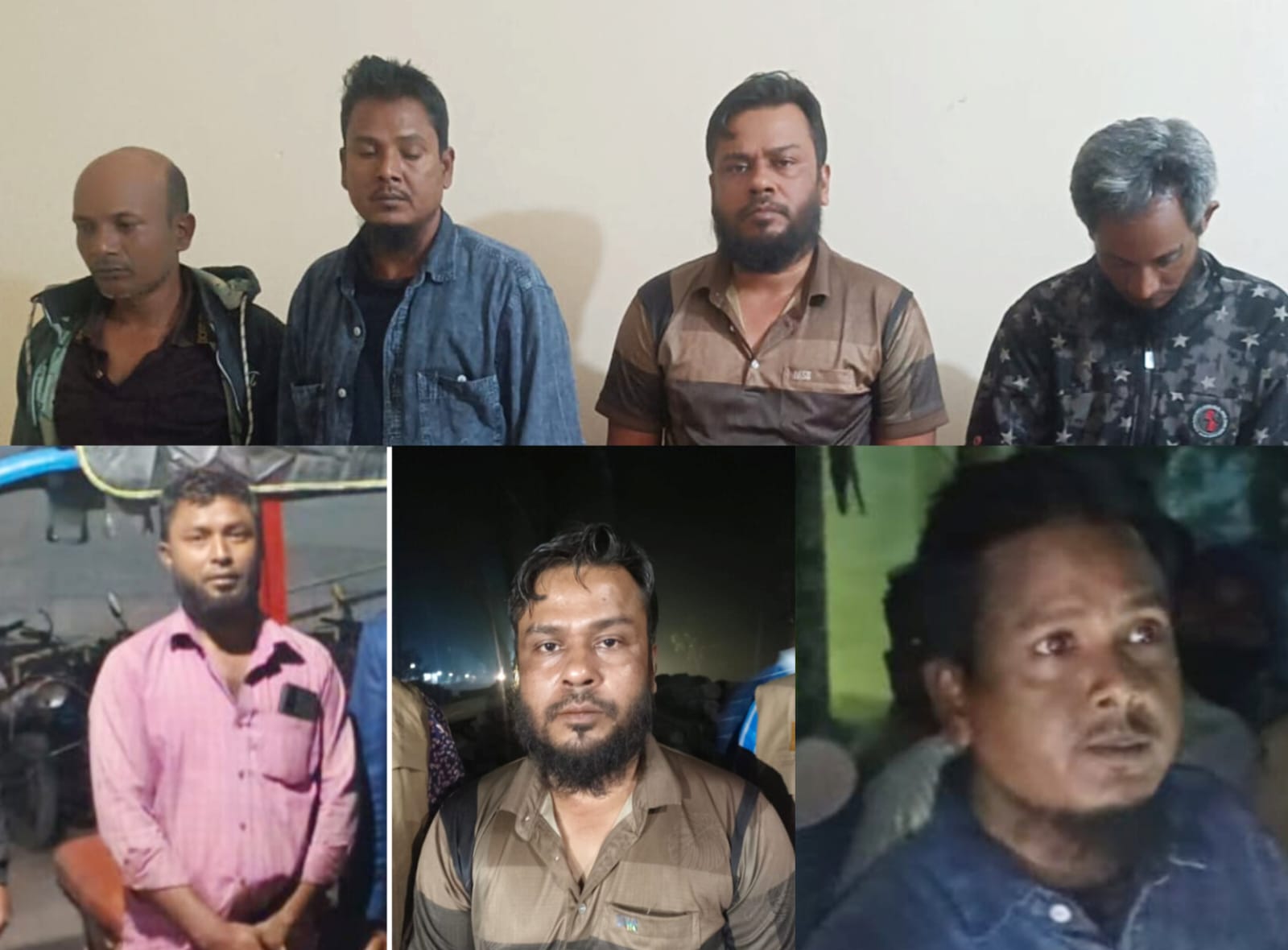 রংপুর জেলা ডিবির অভিযানে অজ্ঞানপার্টি’র ৭সদস্য গ্রেফতার চোরাই অটো উদ্ধার