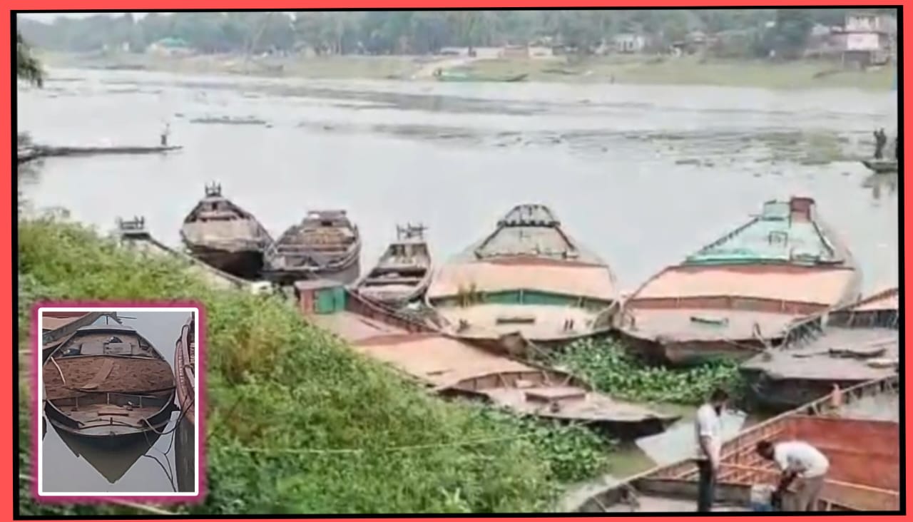 ‎ওসির চোখ ফাঁকি দিয়ে রাতের আঁধারে ধোপাজান নদীতে বালু লুটপাটের অভিযোগ,ডিউটির দায়বদ্ধতা ছাড়াতে ব্যবসায়ীর নৌকা জব্দ