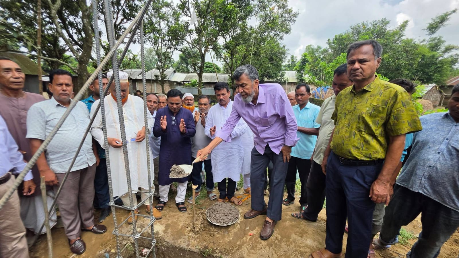 পীরগঞ্জের সিন্দাগড় দুর্গা মন্দিরের উন্নয়নকাজের উদ্বোধন, ৩ লাখ টাকার বরাদ্দ