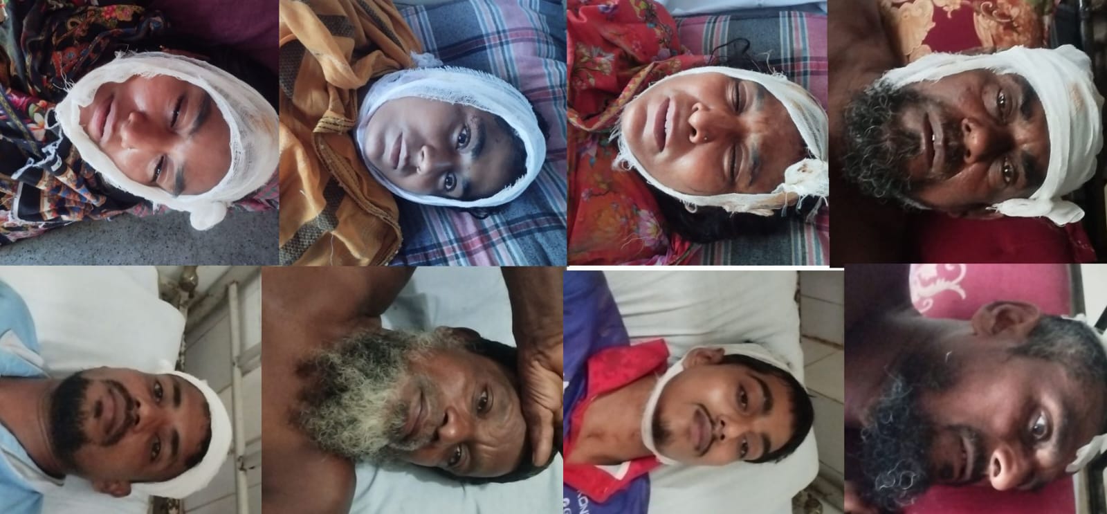 কালীগঞ্জে জমি নিয়ে বিরোধে চলাচলের রাস্তা বন্ধ করে,সন্ত্রাসী হামলায় নারী পুরুষ সহ আহত- ৮