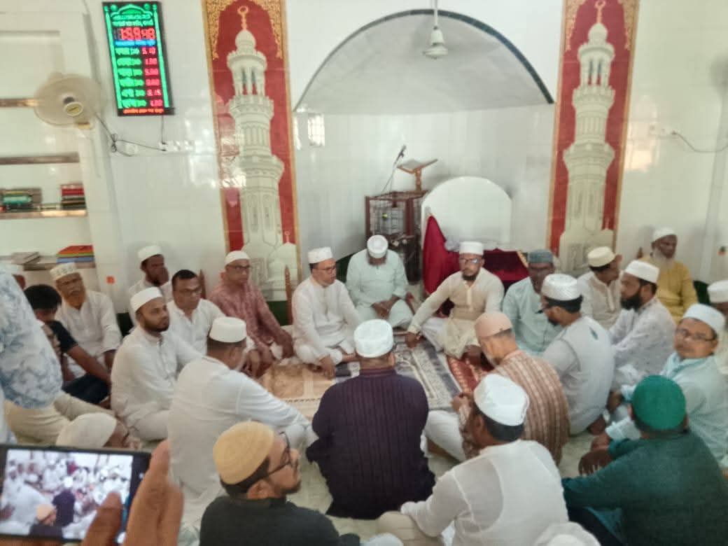 ঝালকাঠিতে ড. জিয়াউদ্দিন হায়দারের নিয়োগে দোয়া ও মিলাদ